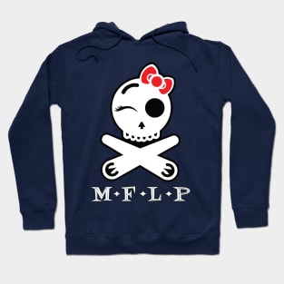 2-sided MFLP Winking Pinball Pirate with bow Hoodie